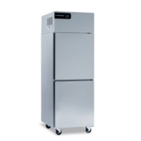 Delfield 2-Section Full-Height Solid Door Reach-In Freezer