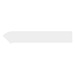 PBTC71R 71" CORNER TRAN TOP RIGHT- WHITE