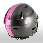 Breast Cancer Awareness Pink Football Helmet Stripes - Style 3