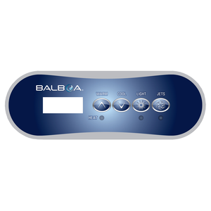Balboa TP240W 4-Button Topside Overlay 80-17475
