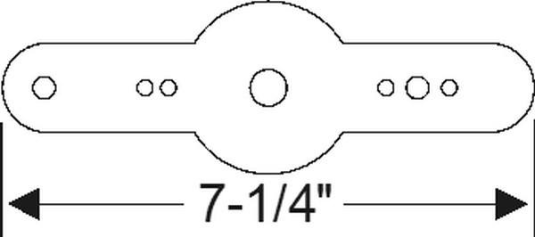 4-Hole Firewall Grommet For 1932-1946 Chevy Truck - JRJ Co ST-219, USA Rubber