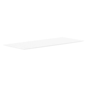 PLBE3072 BEVEL EDGE 30x72 RECTANGULAR TOP - White