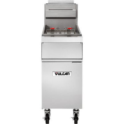 Vulcan 1GR45M 45 lb Gas Fryer w/Millivolt Controls
