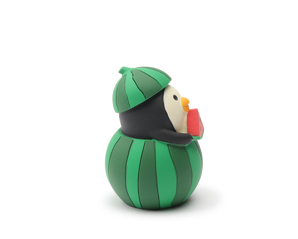 Figurine Penguin & Watermelon