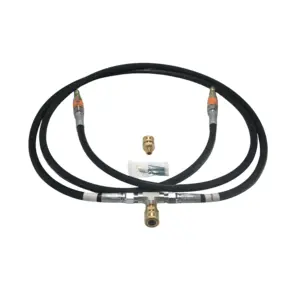 3/8” Siamese kit - Merges two pressure washers for increased flow (GPM)