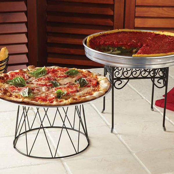 Wrought Iron Pizza Stands
