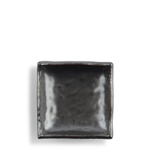 Iron Glaze 3.5" Sq Plate