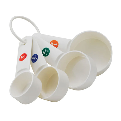 Winco MCPP-4 Plastic Measuring Cups 