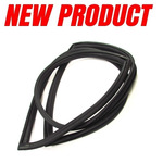 Windshield Gasket with Trim Groove