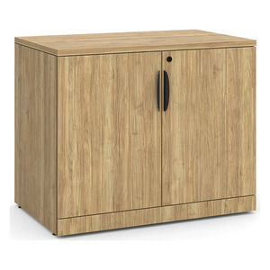 PL113 35"W DOUBLE DOOR CABINET- ASPEN