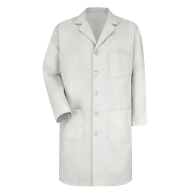 Lab Coat - Size 44 - Poly-Cotton - White