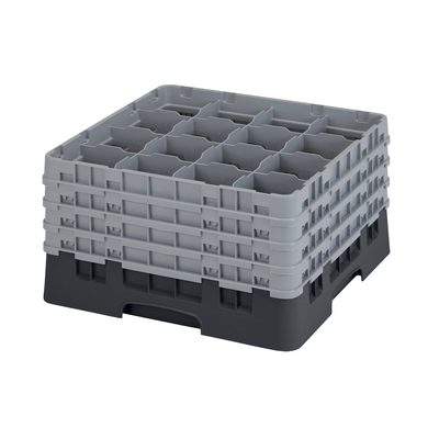 Cambro 16S900110 Camrack Glass Rack with 4 Extenders