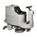 New Onyx 26" Riding Dual Brush Automatic Floor Scrubber, 24 volt, 270 aH AGM maintenance free batteries. Traction drive.