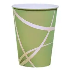 5 OZ LIGHT GREEN PAPER COLD CUP, 2500/CS