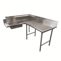 Advance Tabco DTS-K30-120R Korner-Soil Dishtable L-Shaped