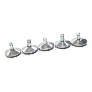 10801 NOVA GLIDES- SET OF 5 CHROME