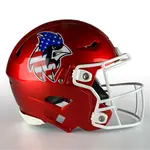 Patriotic Stars & Stripes American Flag Football Helmet Decals