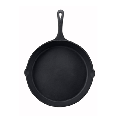 Winco 12" Cast-Iron Skillet