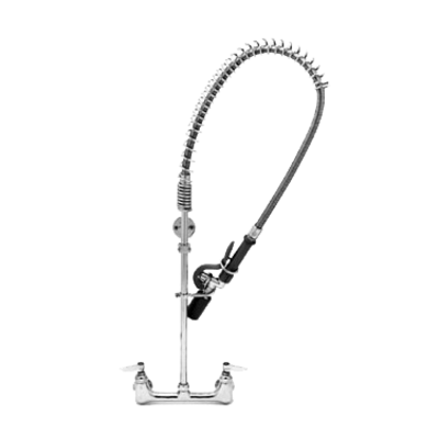 T&S Brass B-0133-CCB-M Easyinstall Pre-Rinse Unit 8" C/C Wall Mount