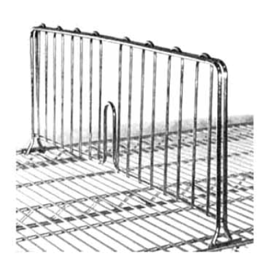 Metro DD18K3 Super Erecta Shelf Divider 8" X 18"