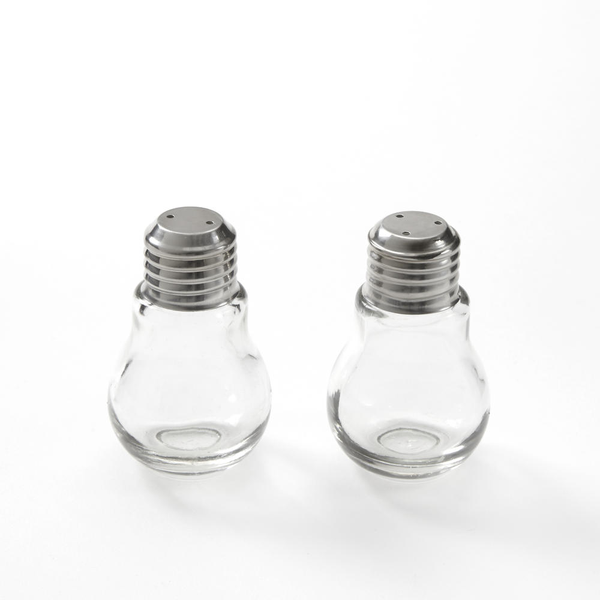 Glass Lightbulb Shaker Sets