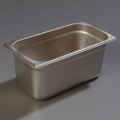 Carlisle 608136 Heavy-Duty 1/3 Size, 6"D Food Pan