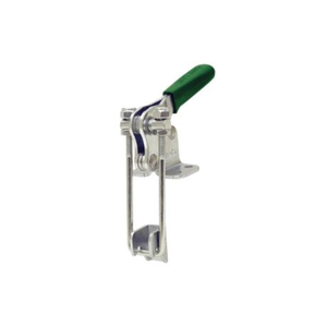 Carr Lane CL-110-PA Latch-Action Toggle Clamp, Right-Angle Adjustable U-Bolt (500lbs) -Steel