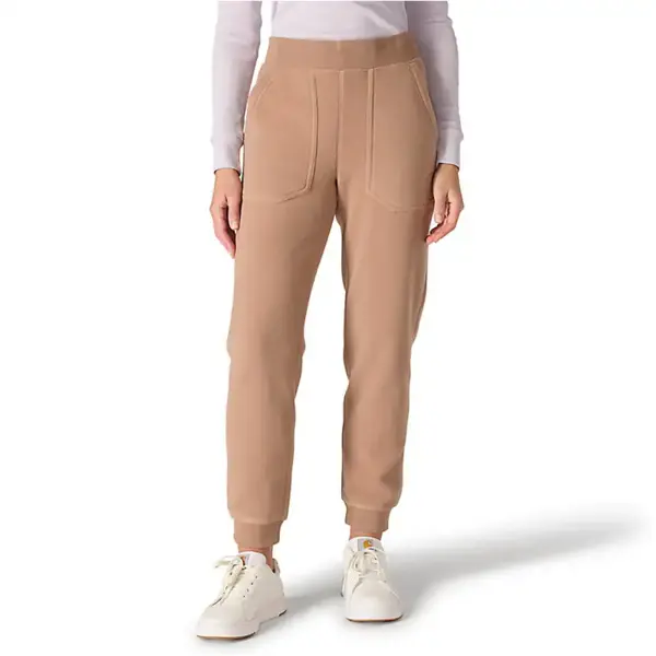 30% OFF - CARHARTT 107148 - Women's Carhartt Force® Relaxed Fit Fleece Graphic Sweatpant - Soft Sepia