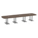 PALAR7168N - 14ft. Arena Conference Table with Brushed Palmer Base