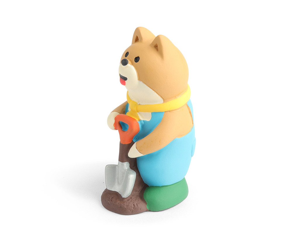 Figurine Dog Farmer