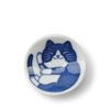 Chopstick Rest Cat Tux Blue & White