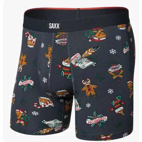 SAXX - Vibe Xtra Super Soft -  Holiday Flash-Ebony