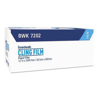 Boardwalk BWK7202 Foodservice Film, Standard, 12" x 2,000 ft