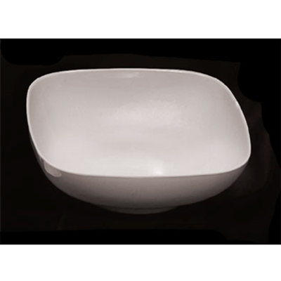 Thunder Group Ps3111W Passion White Square Bowl 128 Oz.