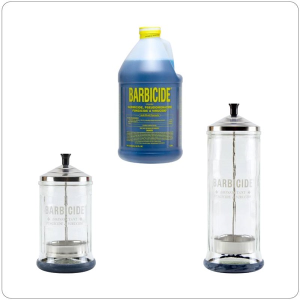 Ready Care Barbicide Concentrate And Disinfecting Jars