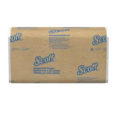 01700 KC SCOTT SINGLE FOLD TOWEL, WHITE, 1PLY, 10.5 X 9.5, 250/PK, 16 PK/CS