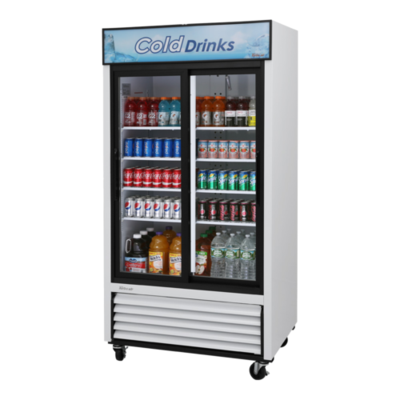 Turbo Air TGM-35R Refrigerated Merchandiser Two-Section