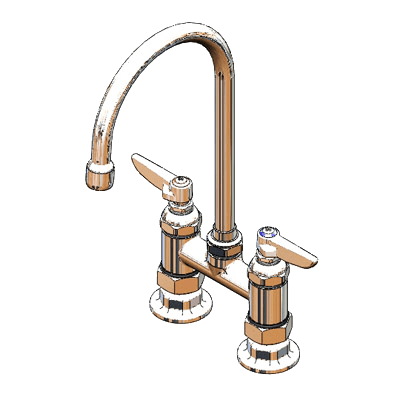 T&S Brass B-0325-A22 Pantry Faucet Double