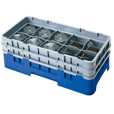 Cambro 10HS434186 Camrack Glass Rack with 2 Extenders 