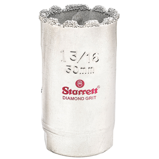 STARRETT KD0136-N 1-3/16'' (30mm) Diamond Grit Hole Saw
