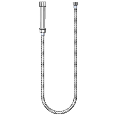 T&S Brass B-0054-V Hose 54" Vinyl Hose Assembly