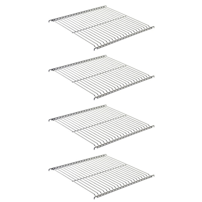 Metro C5T-SHELFONLY-9 Stainless Steel Wire Shelves for C5 T-Series Full Height Cabinets, 4 Shelves