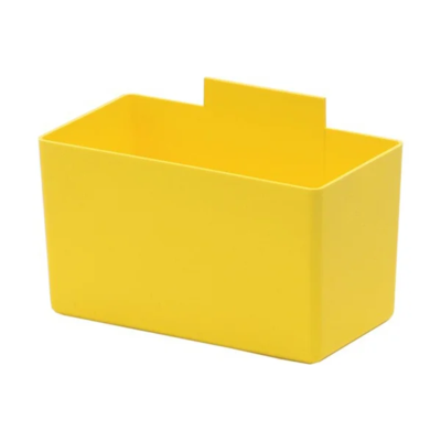 Bin Cup - Plastic - 5-1/8" x 2-3/4" - Yellow