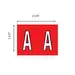 Kardex PSF-139 Compatible Alpha Label Rolls