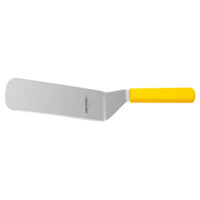 Dexter 19693Y SANI-SAFE 8" x 3" Cake Turner - Yellow Handle