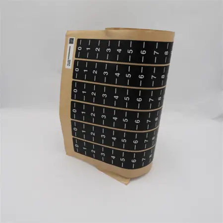 DECAL, DEPTH GAUGE RULE FOR GANG VIBRATION