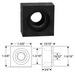 90-3815-90 Mount Pad with Drawing