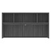 PL140OH 66" OPEN HUTCH - COASTAL GRAY