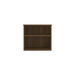 PL1053 OPEN SIDE CABINET- MODERN WALNUT