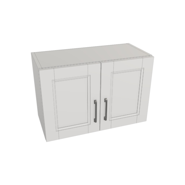 Vail Pure White Box Wall Kit - 27” X 18” X 13”
